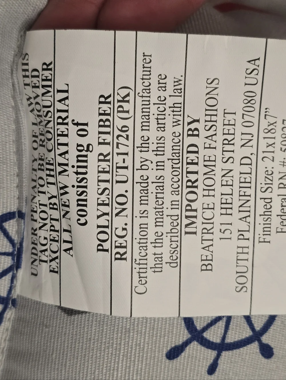 Caribbean Joe Pet Bed NEW